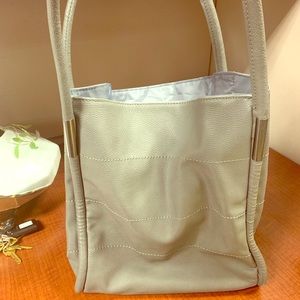 Neiman Marcus Leather tote